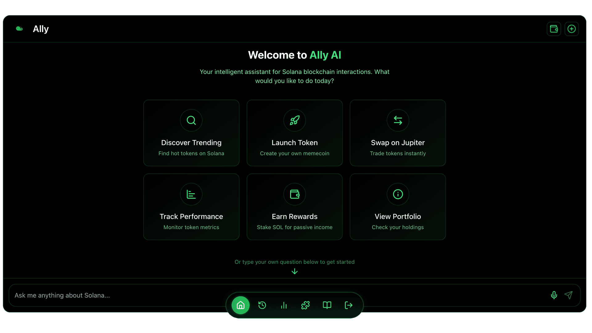 Ally Dashboard Preview